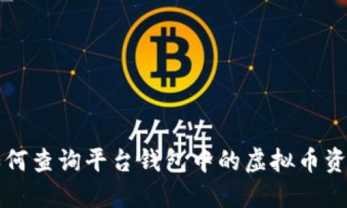 如何查询平台钱包中的虚拟币资产