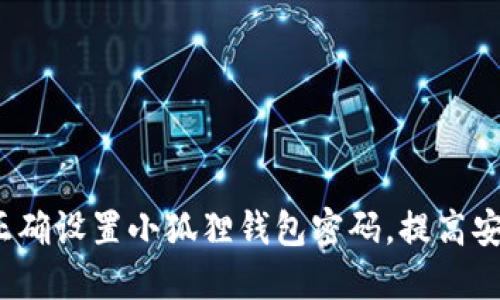 如何正确设置小狐狸钱包密码，提高安全性？