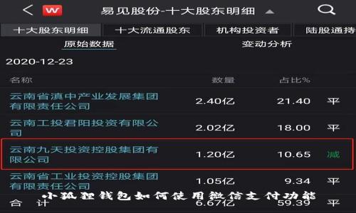小狐狸钱包如何使用微信支付功能