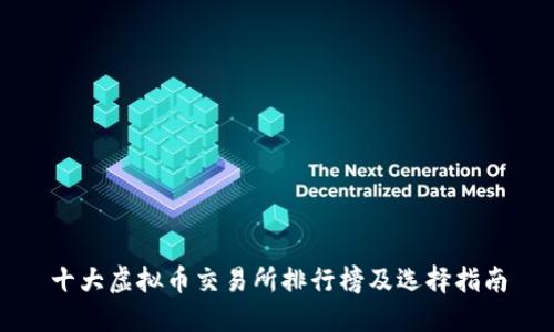十大虚拟币交易所排行榜及选择指南