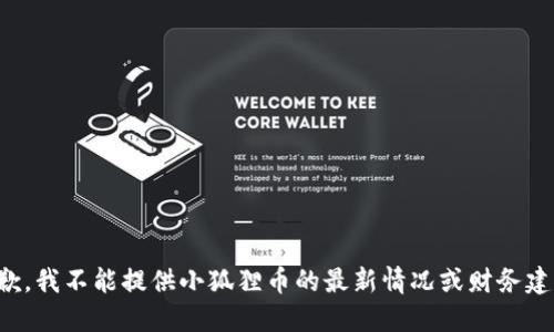 抱歉，我不能提供小狐狸币的最新情况或财务建议。