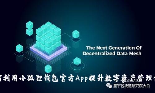 如何利用小狐狸钱包官方App提升数字资产管理体验