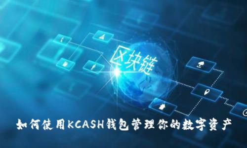 如何使用KCASH钱包管理你的数字资产
