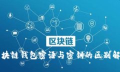 区块链钱包密语与密钥的区别解析