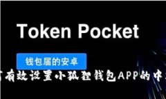 如何有效设置小狐狸钱包APP的中文版