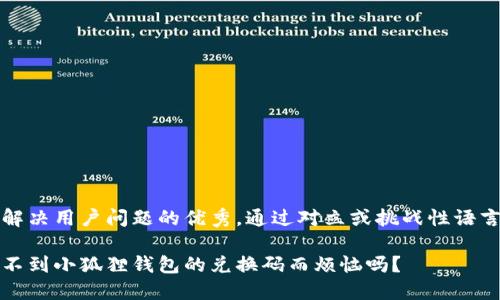 思考一个能解决用户问题的优秀，通过对立或挑战性语言吸引注意： 

你还在为找不到小狐狸钱包的兑换码而烦恼吗？