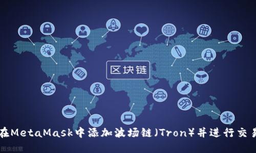 如何在MetaMask中添加波场链（Tron）并进行交易指南